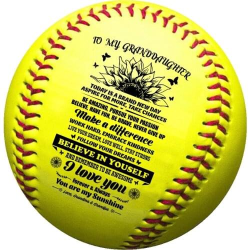 Grandma And Grandpa To My Daughter Laugh Love Live softball Birthday Graduation Christmas Gift