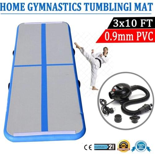 Free Shipping 3M 4M 5M Inflatable Gymnastics Airtrack Floor Tumbling Air Track For Kids Adult One Free electronic Pump