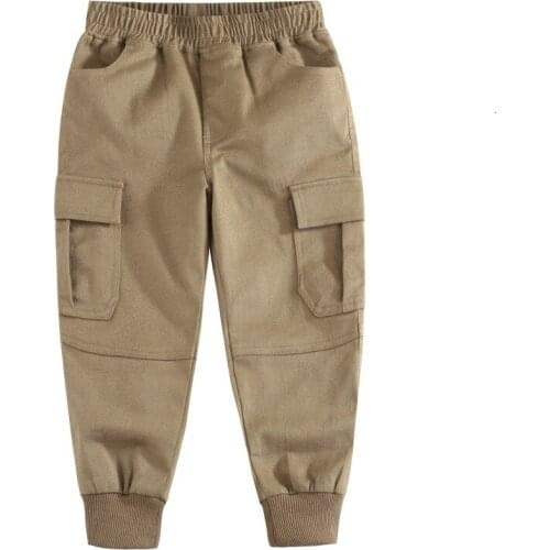 Boys Caigo Pants Brand Toddler Clothes Autumn Joggers Kids Trousers Fall Baby Boy Winter Leggings Cotton 2-8Y Children Hippop