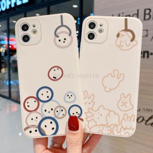 Case For Iphone 12 Funda For Iphone 11 Pro Max 12 Mini Funda X XS Max XR 7 8 Plus SE 2020 6 6S Cover Art Abstract Shell Luxury