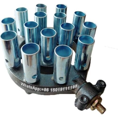 15 hole household gas stove,portable burner,desktop outdoor gas stove,high pressure fire burner,pan burner,barbecue gas stove