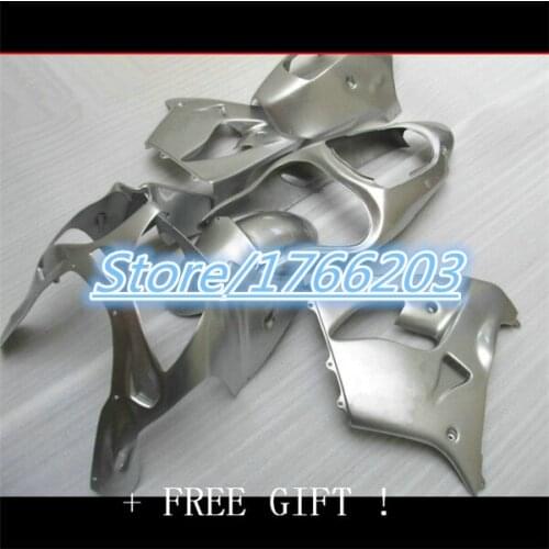 Body For KAWASAKI NINJA all full Silver ZX-9R ZX9R 02-03 ZX 9R ZX9 R 02 03 2002 2003 Ning
