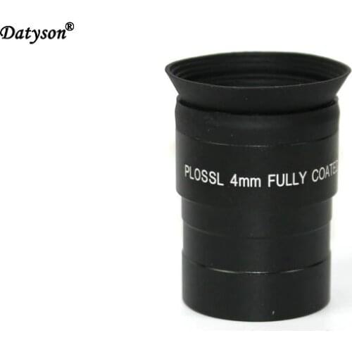 Plossl Eyepiece 1.25" 4mm Eyepiece FMC Plossl Astronomical Telescope Ocular with Filter Thread for Astro Lens fast shipping