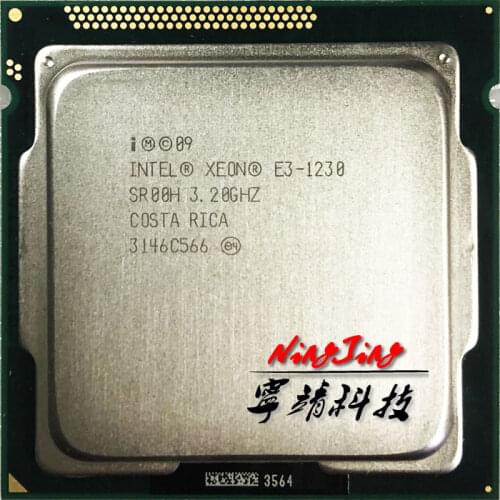 Intel Xeon E3-1230 E3 1230 3.2 GHz Quad-Core Eight-Thread CPU Processor 8M 80W LGA 1155