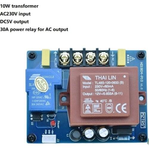 30A Relay AC Output 10W For ALPS27 Audio Remote Control Volume Adjust Board