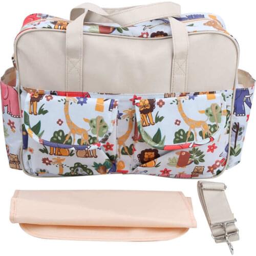 Mummy Messenger Bag Multifunctional Maternity Handbag Polyester Pregnant Women Diaper Bag