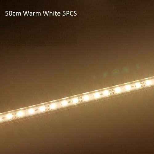 LED Bar Light 12V High Brightness 20/30/50CM SMD 5630 LED Rigid Strip Energy Saving LED Fluorescent Tubes 1pcs/5pcs/lot