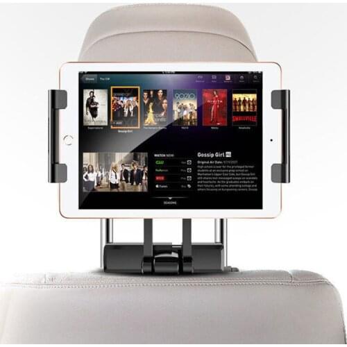 Retractable Holder For Phone Handsfree Stand Car Headrest Support Universal Backseat Tablet Cinema Adjustable Bracket Firmly