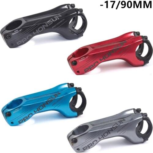 2019 new Bicycle stem 31.8 * 28.6mm before MTB stem riser 90mm 7/17 degree road bike mtb handlebar Al Alloy CNC DH / AM / XC