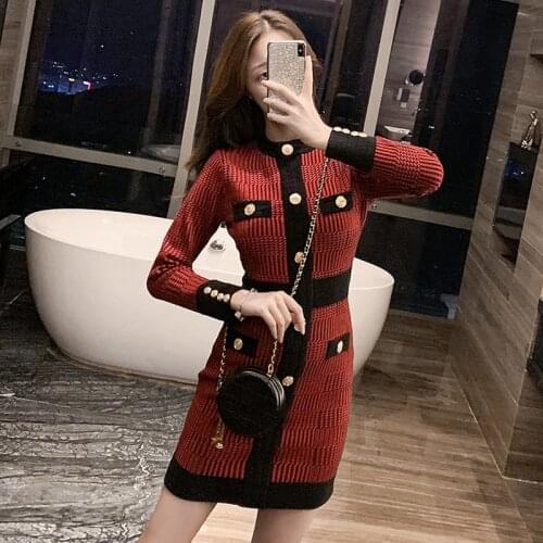 Модные платья в клетку Wenfly China At AliExpress