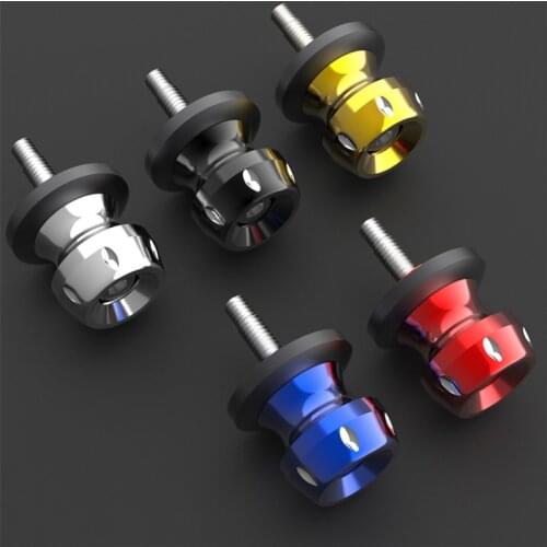 Motorbike parts motocross accessories 6MM 8MM CNC moto swingarm sliders spools swing screw motorcycle slider stand arm screw