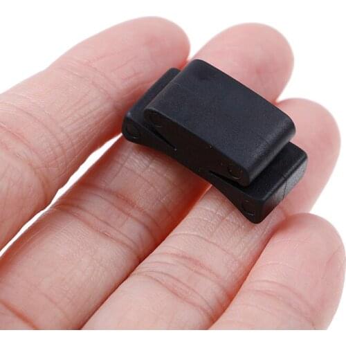 1Pc Black Rubber Pick holder For Guitar Ukulele Fix On Headstock firmly holders For Guitar Bass Cute Guitar Accessories