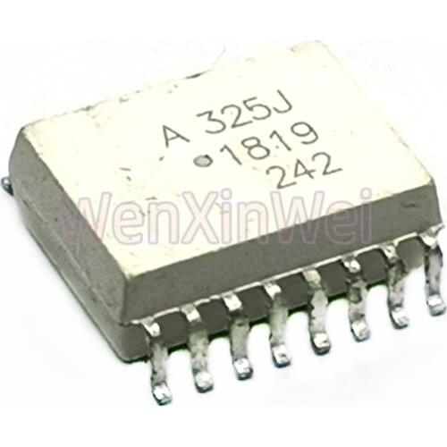 10PCS HCPL-325J SOP-16 A325J HCPL325J Photocoupler New and Original
