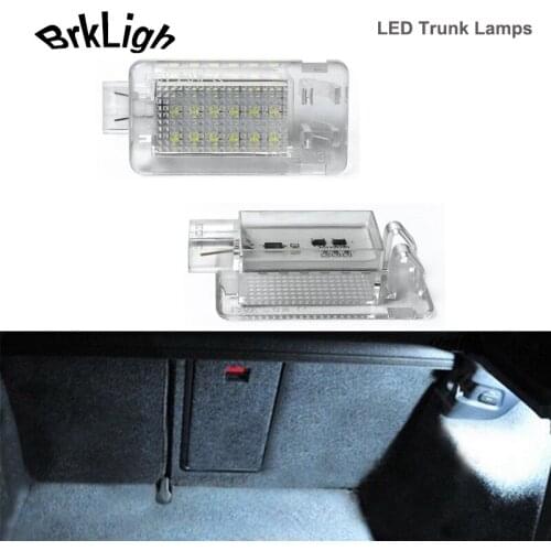 2Pcs LED Trunk Lamps Luggage Compartment Lights Canbus Car Accessories For Volvo V40 V50 V60 XC60 XC70 XC90 C30 C70 S40 S60 S80