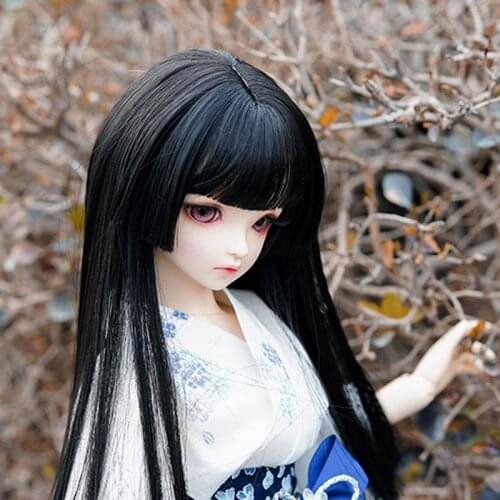 1/3 1/4 1/6 Bjd Wig High Temperature Fashion Straight Wire Bjd Wig SD For BJD Doll Wig