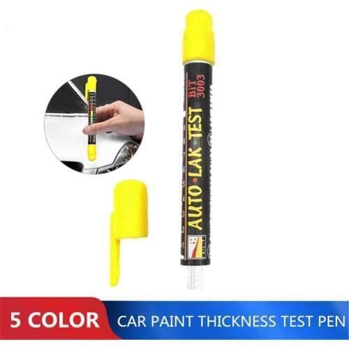 Auto Paint Test Car Paint Thickness Tester Meter Gauge Crash Checking Test Paint Tester With Magnetic Tip Scale Car Accessories