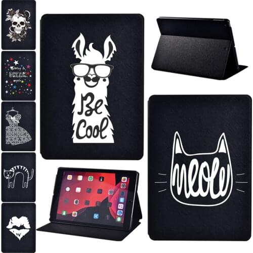 Tablet Case for Apple IPad Mini 1 2 3 4 5 /iPad 2 3 4 5 6/iPad Air1/ 2 /3/iPad Pro 9.7/10.5/11 Anti-fall Pu Leather Cover+Stylus