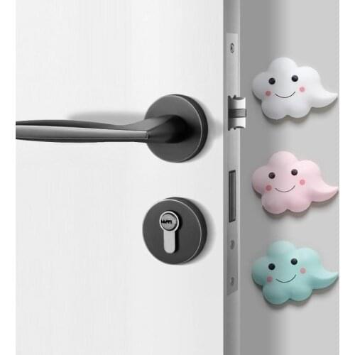Door Stopper Wall Protector Anti-collision Pad Refrigerator Door Anti-collision Stickers Furniture Refrigerator Magnet Crash Pad