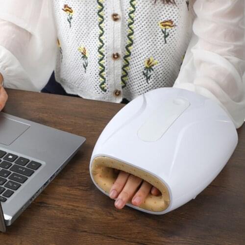 Electric Air Compression Hand Massage Heating Physiotherapy Reduce Hand Fatigue Finger Spa with Air Pressure Massager Tools