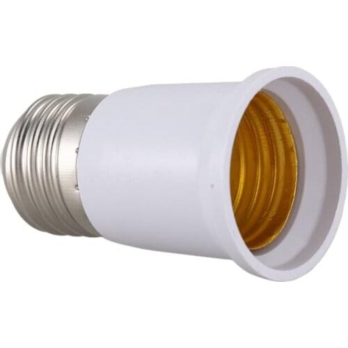 Hot E27 to E27 Extension Base LED Light Lamp Bulb Adapter Socket Converter