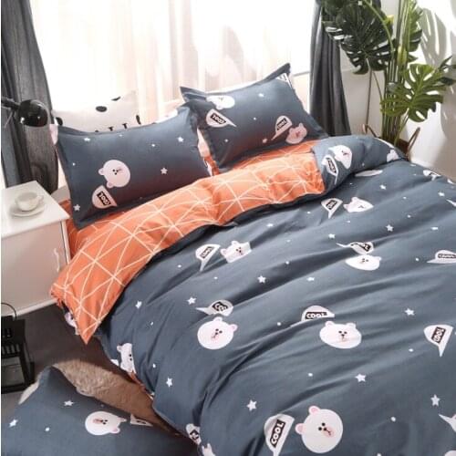 Bedding Sets Luxury Bed Linen Fashion Simple Style Bedding Set Winter Full King Twin Queen Without Comforter Dropshipping