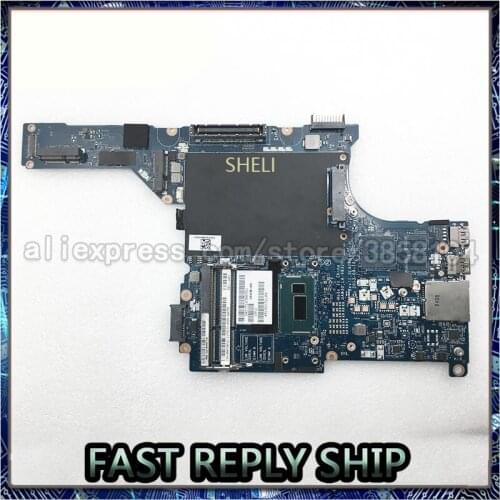 SHELI For DELL E5440 Laptop Motherboard MainBoard LA-9832P With i5-4300U HTNPG 0HTNPG 100% Full Tested good working