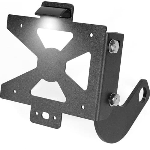 New Motorcycle License Plate Holder Side Eliminator Page Tidy Kit Frame with light parts for Triumph Bonneville 1200 Speed Twin