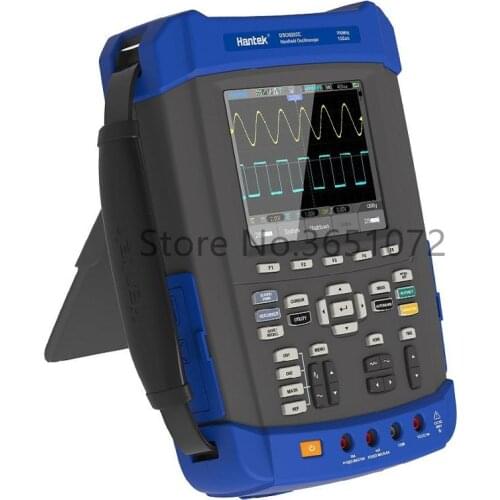 Hantek DSO8202E 6 in 1 200MHz oscilloscope bandwidth 1GS/s sample rate 5.6 inch TFT Color LCD Display 2CH handheld oscilloscope