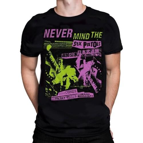 Sex Pistols - Japaneses Poster OFFICIAL MUSIC T-Shirt, Punk Rock, Johnny Rotten