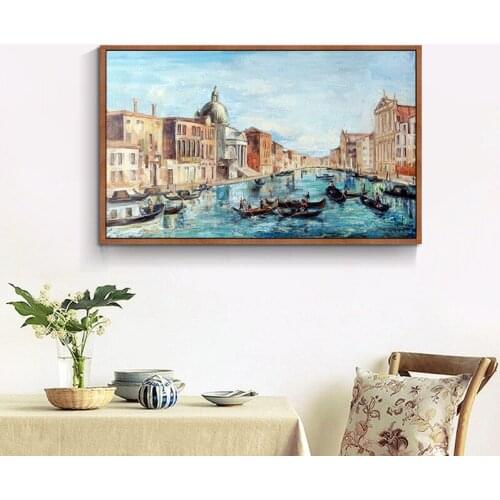 Seine River Picture DIY Diamond Painting Diamond Embroidery 5D Diamond Painting Pictures Painting By Numbers Home Decor
