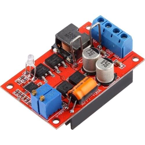 MPPT Solar Controller Battery Charging Board 1-100W 5A DC5-26V Output Stepless Light Indicator Module