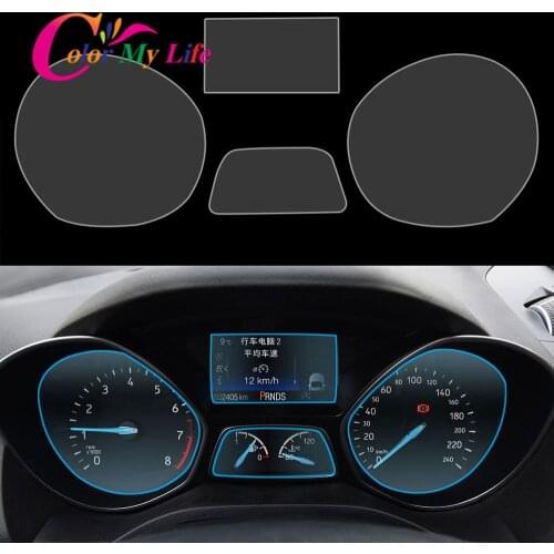 Center Console Screen Protective Film Touch Screen Navigation Screen Film for Ford KUGA Escape 2013 2014 2015 Accessories