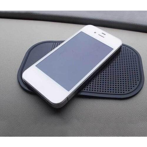 1pcs Car Anti-skid Mat Durable Silicone Black Car Dashboard Holder Pad For Mp3 Cell Phone Coin Car Decoration
