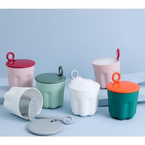 1Pcs Facial cleanser foamer portable jelly Cleaner foamer foamer foam bubble cup foam bottle face wash artifact Foam machine cup
