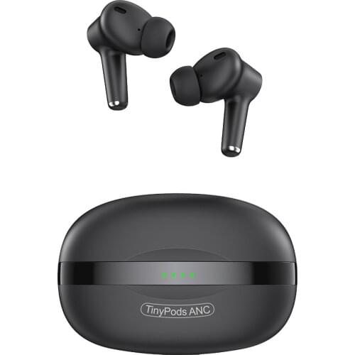2021 hot new active noise canceling ENC tws 5.0 wireless earbuds ENC earphone with charging case meeting video call earphone