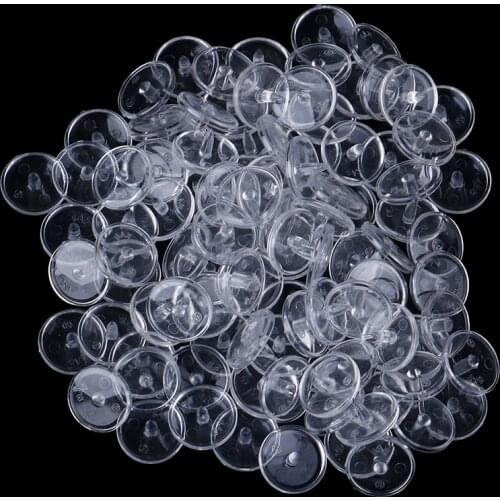 50 Sets Clear KAM Resin Snap Buttons Snaps Fasteners Press Studs T5 Caps Plastic Wholesale