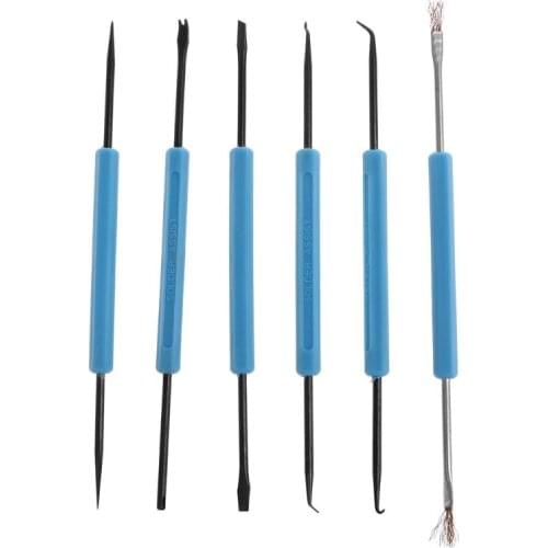 6Pcs Solder Durable Welding Soldering Station Iron Electronic Heat Assist Tool Wholesale dropshipping