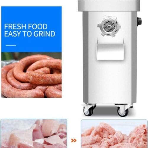 110V 220V Stainless steel meat grinder commercial electric meat filling stuffing meat automatic household sausage machine