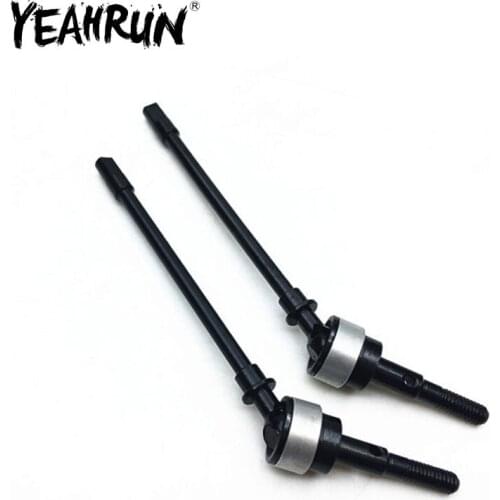 RC Car Stainless Steel CVD Drive Shaft 105mm Front Axle Universal Drive Shafts for 1/10 Axial SCX10 RC Crawler Car Parts