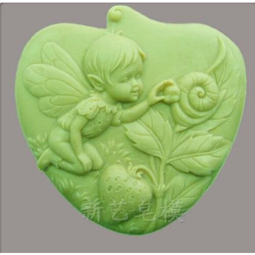 Baby Kid DIY Silicone Soap Molds Decorating 3D Silicone Mold for Handmade Soap