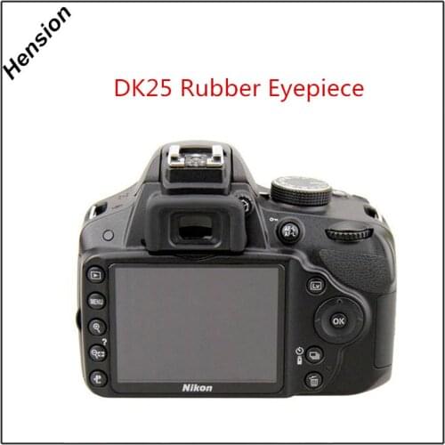 DK25 Rubber Eyepiece Eyecup Eye Cup Replace DK-25 Viewfinder for Nikon D5600 D5500 D5300 D5100 D3500 D3400 D3300 D3200 D3100