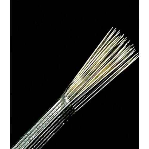 Zero Scab Broom Needle 40 Round Needles for Permanent Makeup Microblading Tattoo Fog Round Needle for 3D Eyebrow Embroidery
