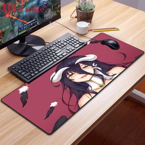 Merrige Cute Anime Game Player Mouse Pad Large PC Desktop Pad 400X900MM High Quality Suitable for Office Mat Non-slip Carpet CS