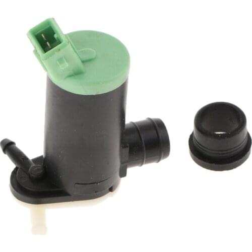 1PC Front Rear Dual Outlet Windshield Wiper Washer Pump w/ Grommet for Peugeot 106 206 306 406 806