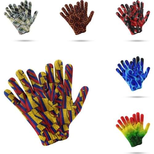 New Women Knitted Gloves Touch Screen Thickened Gloves Winter Skiing Full Finger Mitten Chic Christmas Gifts