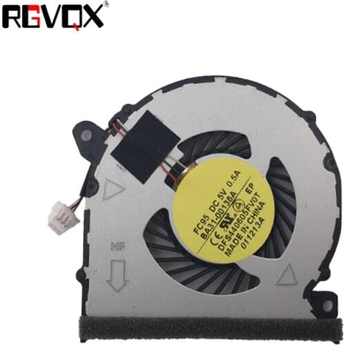 New Original Laptop Cooling Fan For Samsung NP530U4E 530U4E NP535U4E NP540U4E NP740U3E NP740U3C PN:BA31-00136A
