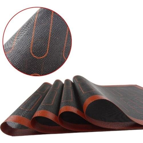 Silicone Double Sided Printing Baking Stick Pastry Oven Cake Baking Perforated