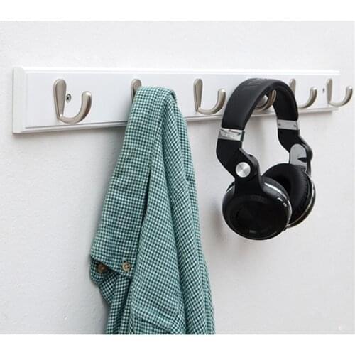 Solid Wood Wall Hooks Towel Coat Wall Hooks Clothes Hat Racks Wall Hangers Clothes Shelf Organizer Key Holder Wall Hook Hanger