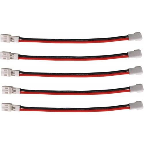 5pcs XH2P to MX2.0-2P Plug Adapter Parts For Wltoys V911 V911-1 V911-2 F929 F939 H36 E010 Balanced Charger Conversion Cable