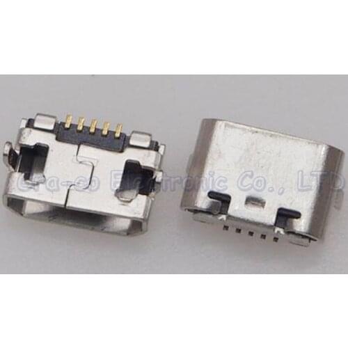 50pcs Micro USB Jack Connector Charging socket For Meizu MX3 M351 M353 M355 M356 Tail Plug